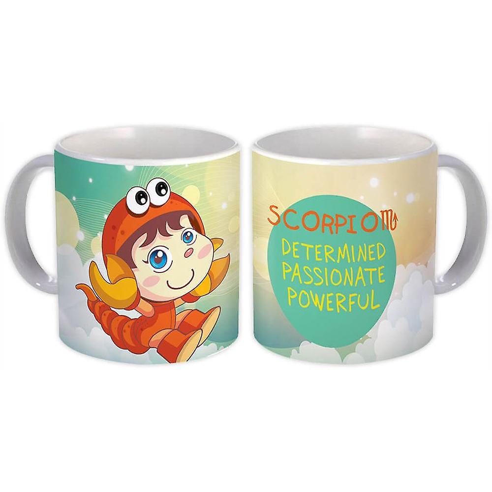 Geschenkbecher: Skorpion Zeichen