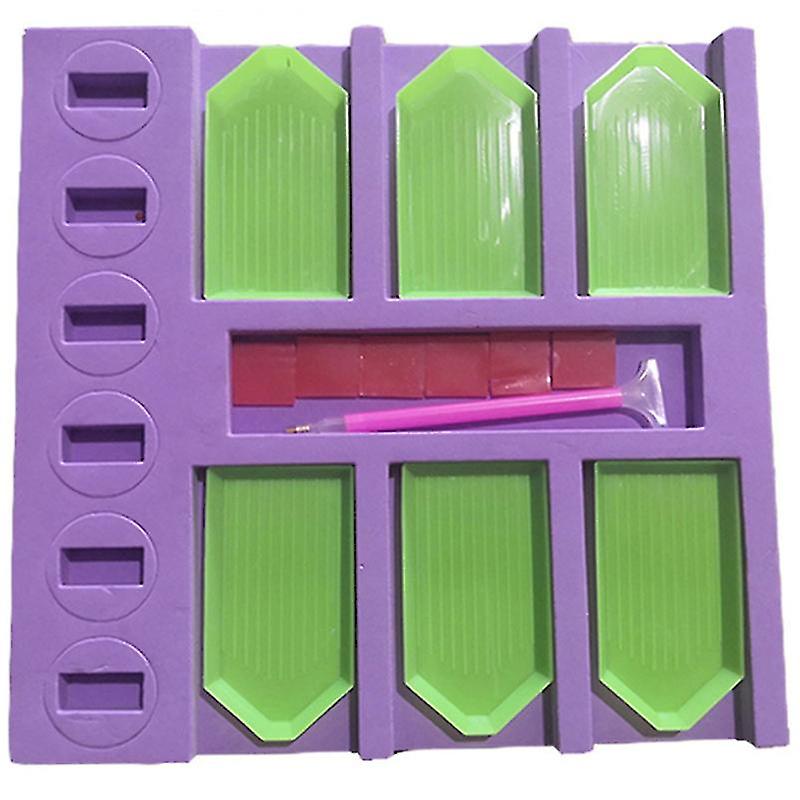 Plastic, Sponge, Plaster Storage Holder For Diy Use