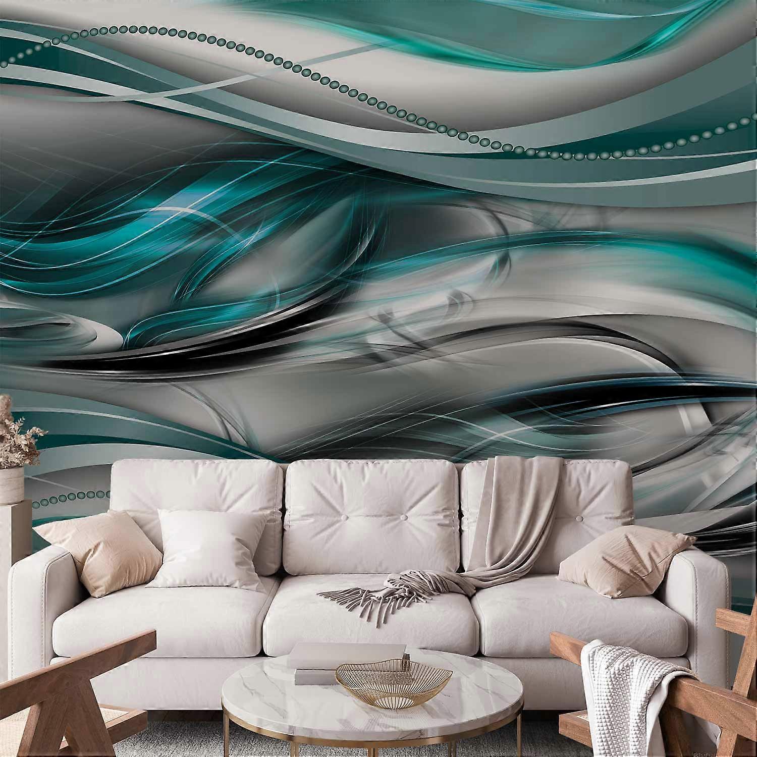 Fotobehang - Tunnels (Groen)