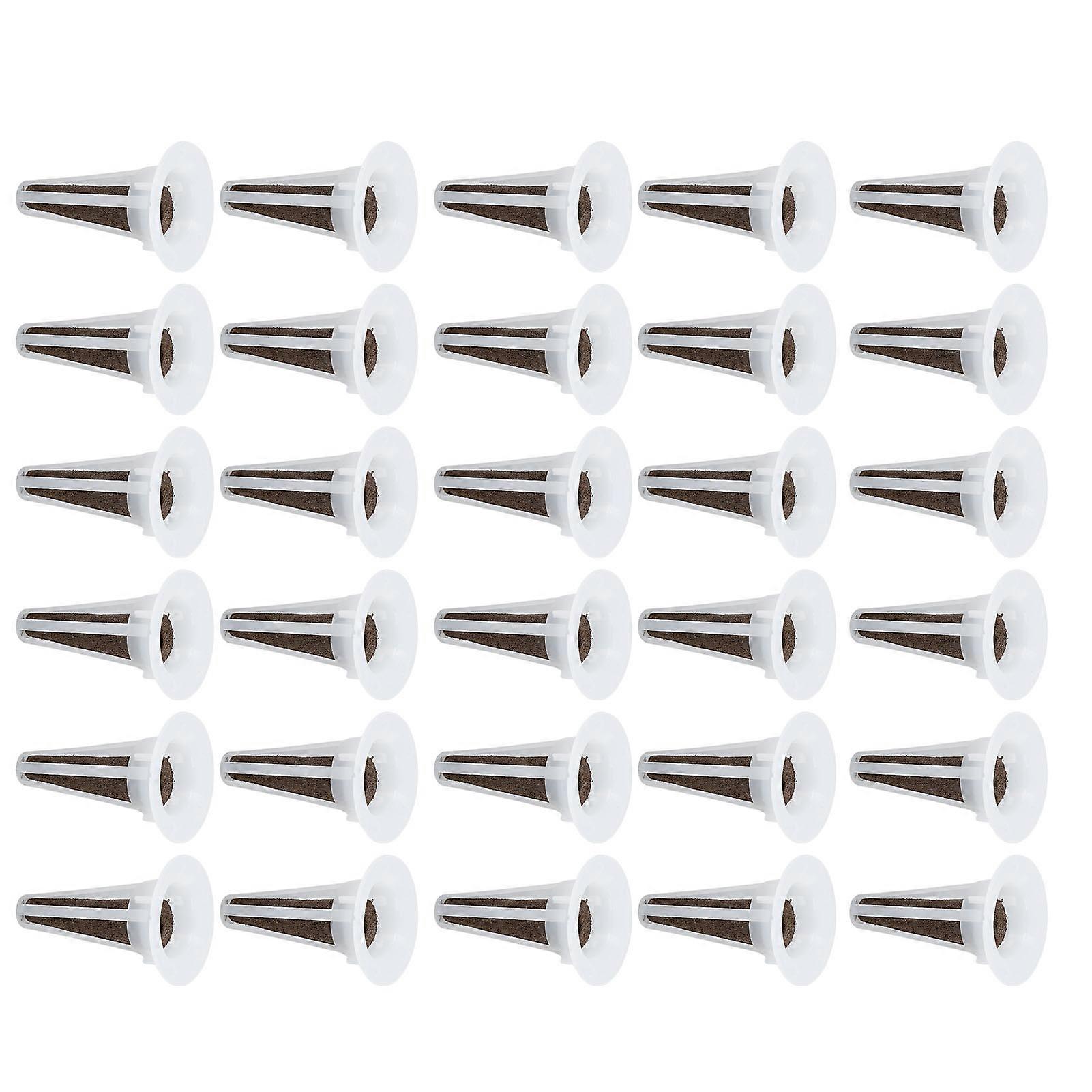 Hydroponic Seed Pod Kit Soilless Reusable High Water Absorbing Capacity with 30 Grow Sponges 30 Baskets Seed Starter Pods Kit for Garden 