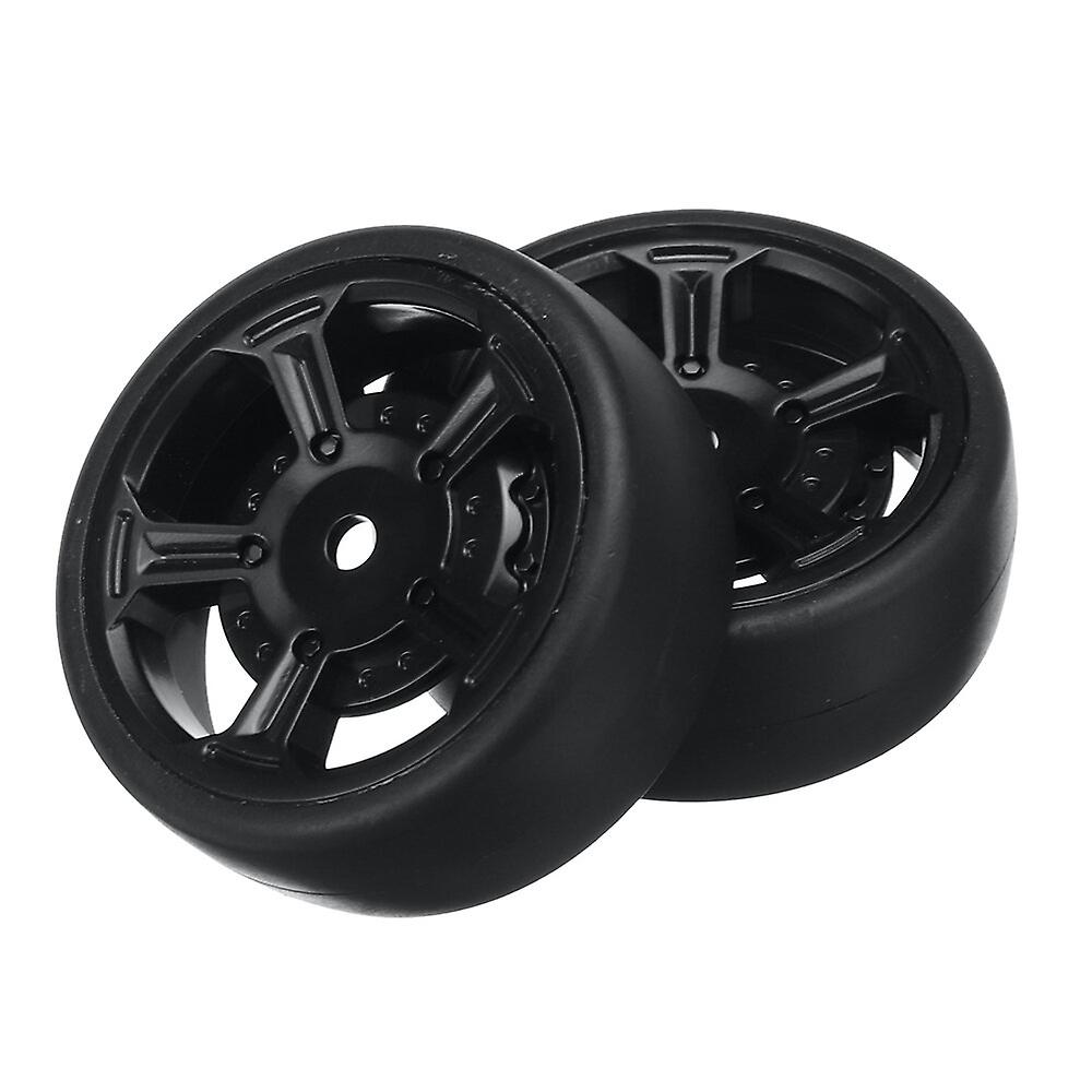 2PCS RC Car Parts Wheels Tires Front Rear Universal M22011 for Eachine EC35 1/14 Vehicles Models Spa