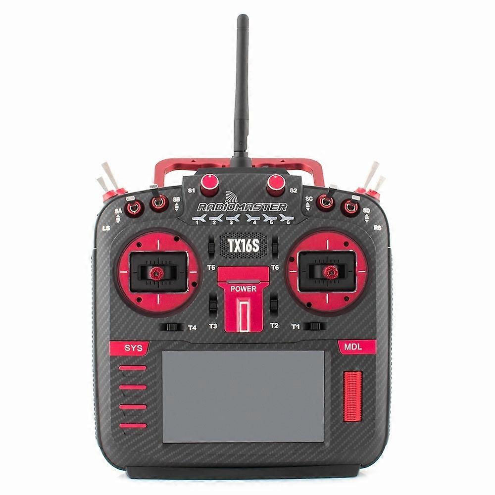 RadioMaster TX16S Mark II MAX V4.0 Hall Gimbal 4-em-1 ELRS Suporte de Controlador de Rádio Multi-protocolo E