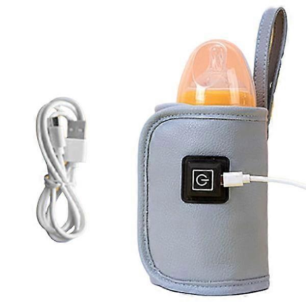 Chauffe-biberon portable rechargeable USB bleu