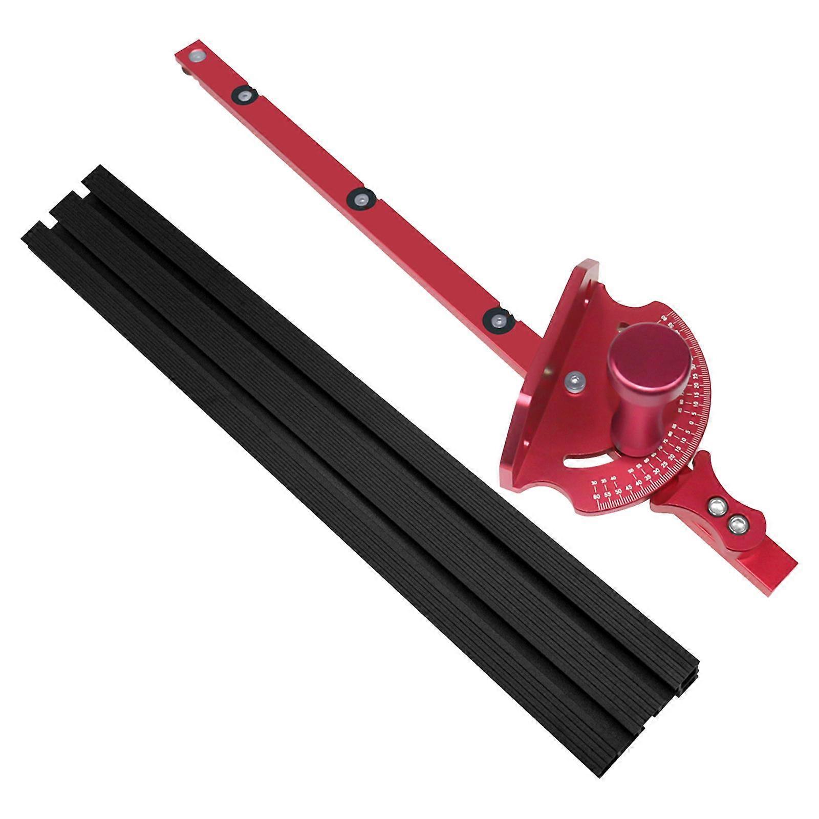 Table Saw Miter Gauge with Locking Stop for Engraving Machine Router Tables 2 Piece