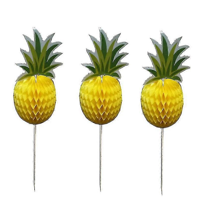 100pcs cake decorations , Pineapple Toothpicks