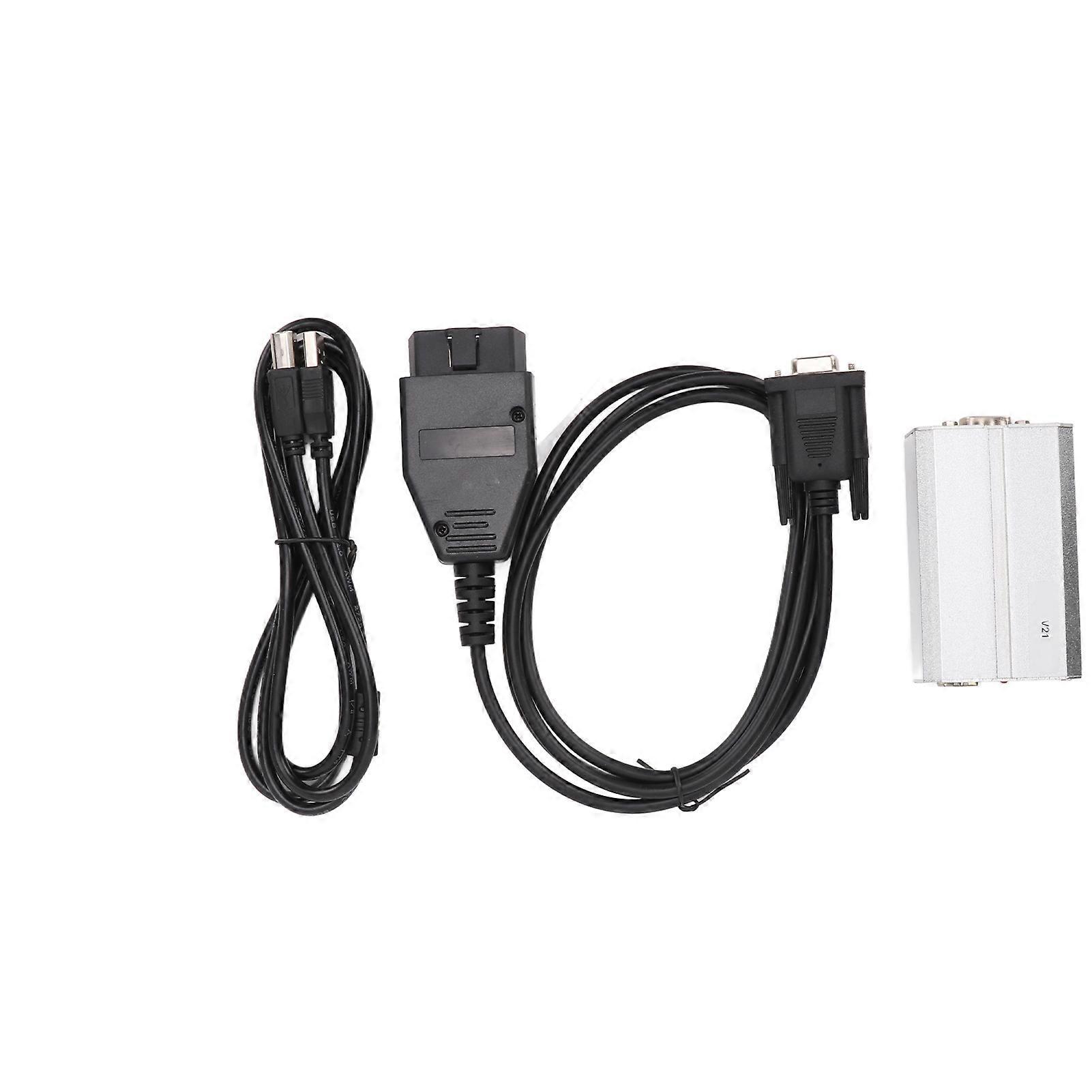 Car Chip Tuning Tool MPPS V21 ECU Chip Diagnostic Scan Tool Programming Set Aluminum Shell E2U811