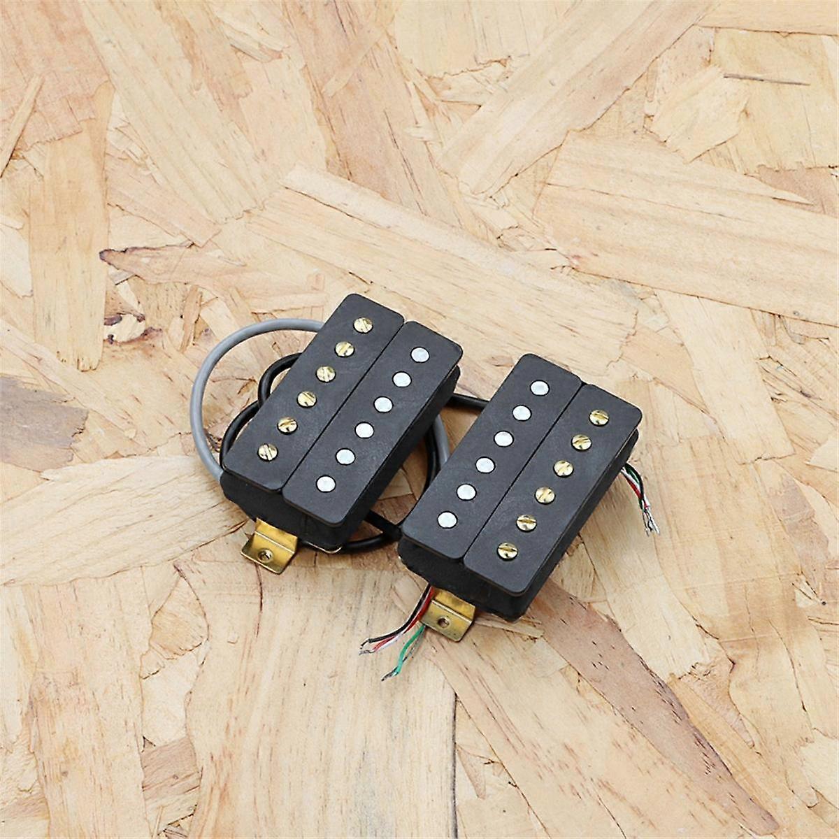 Elgitarr Humbucker Pickuper En uppsättning Vintage 6-strängad Dual Coil Passar för P. Gitarr