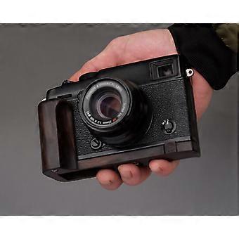 富士フイルム富士X-pro3 Xpro3のためのハンドメイドの木の黒檀