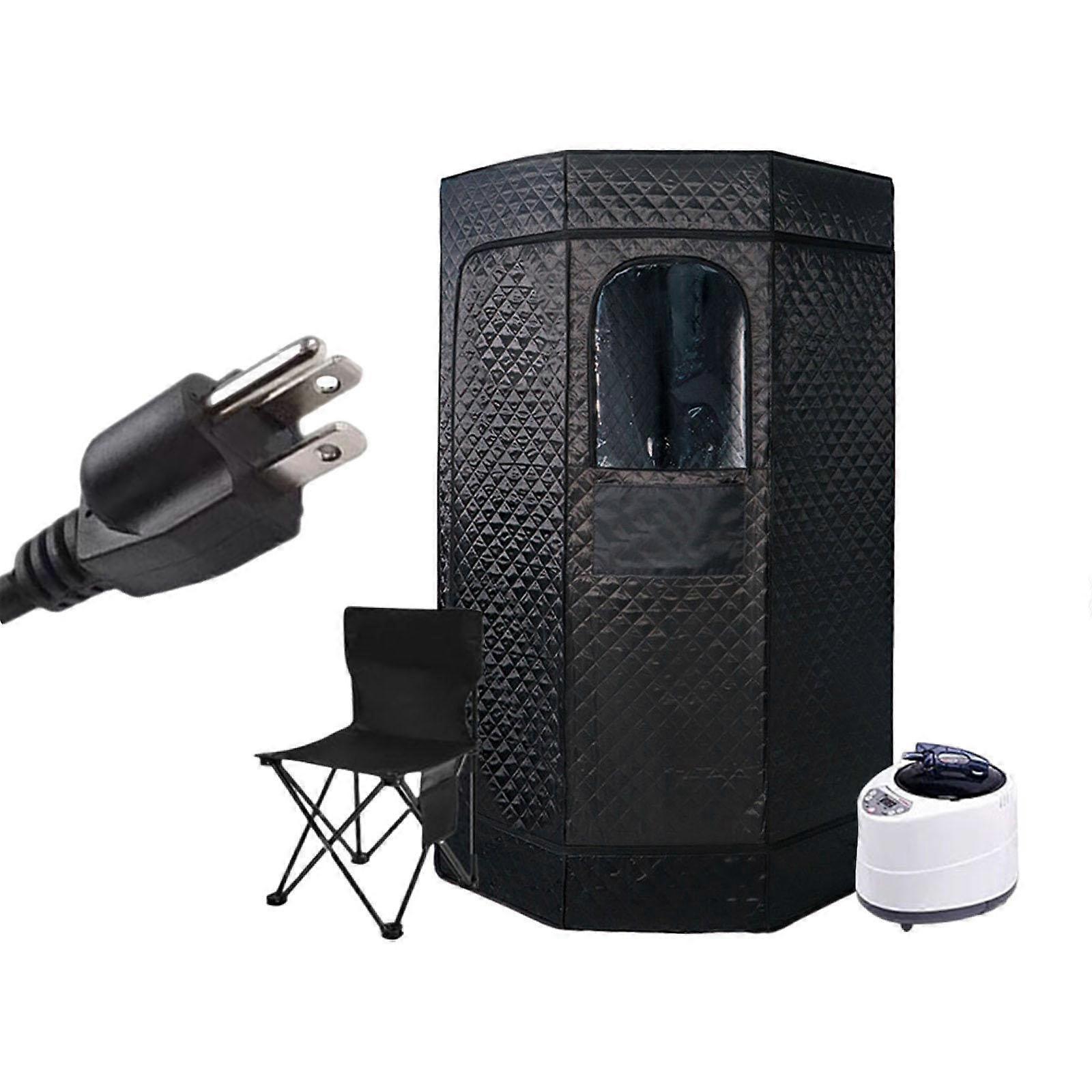 Sauna à vapeur portable de taille compacte avec générateur de vapeur 3L pour Patio Yoga SPA