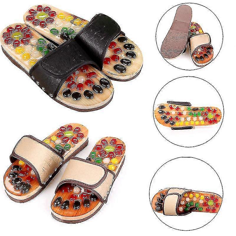 2024 جديد العلاج بالابر تدليك النعال تدليك القدم النعال الأحذية التهاب اللفافة الأخمصية الصنادل مدلك الوجه يتخبط للرجال والنساء