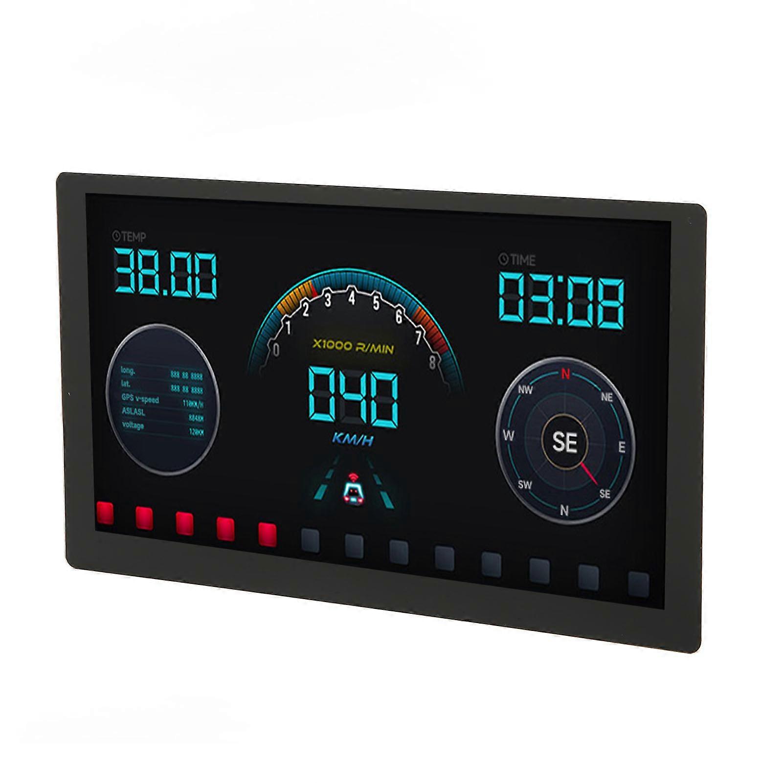 Capacitive Touch Screen 7 Inch QLED Technology Integrated 1024600 Thin Capacitive Touch Display