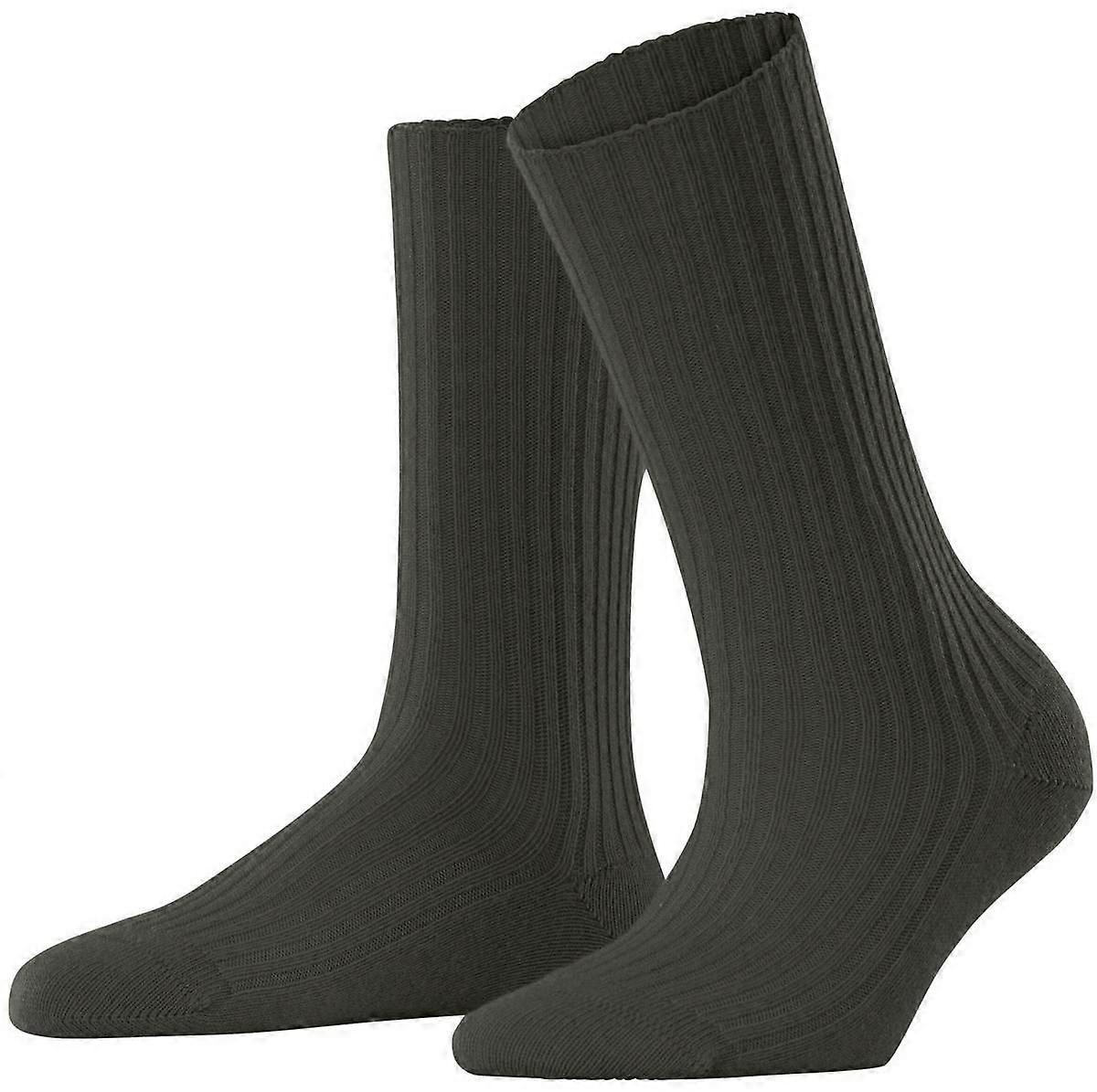 Falke Cosy Wool Boot Socks - Military Green