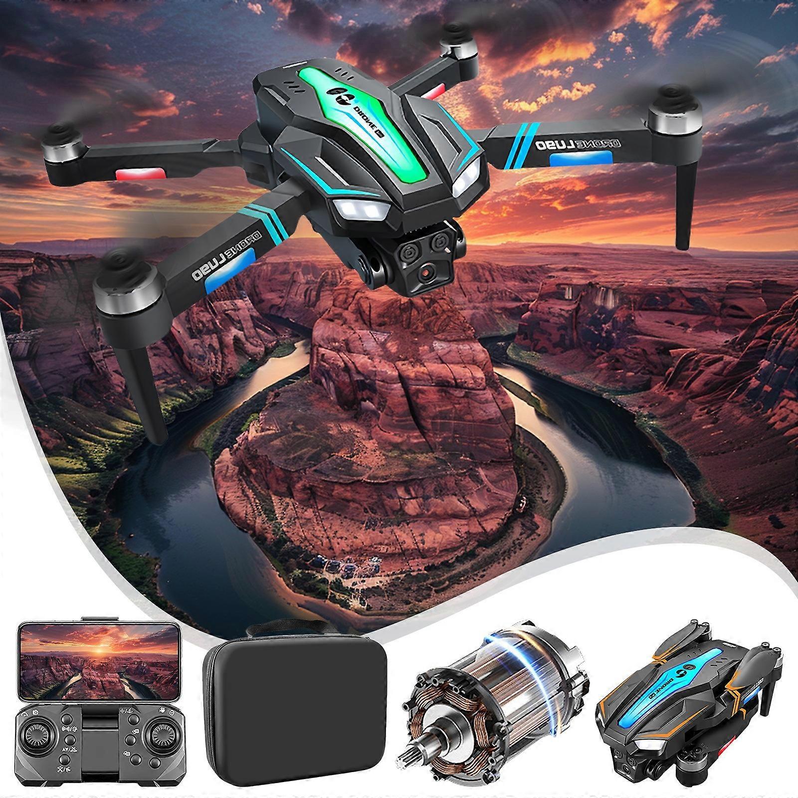 FPV Drone With ESC Camera Brushless Motor Drones 2.4G RC Quadcopter Altitude Hold Obstacle Avoidance For Kids Adults