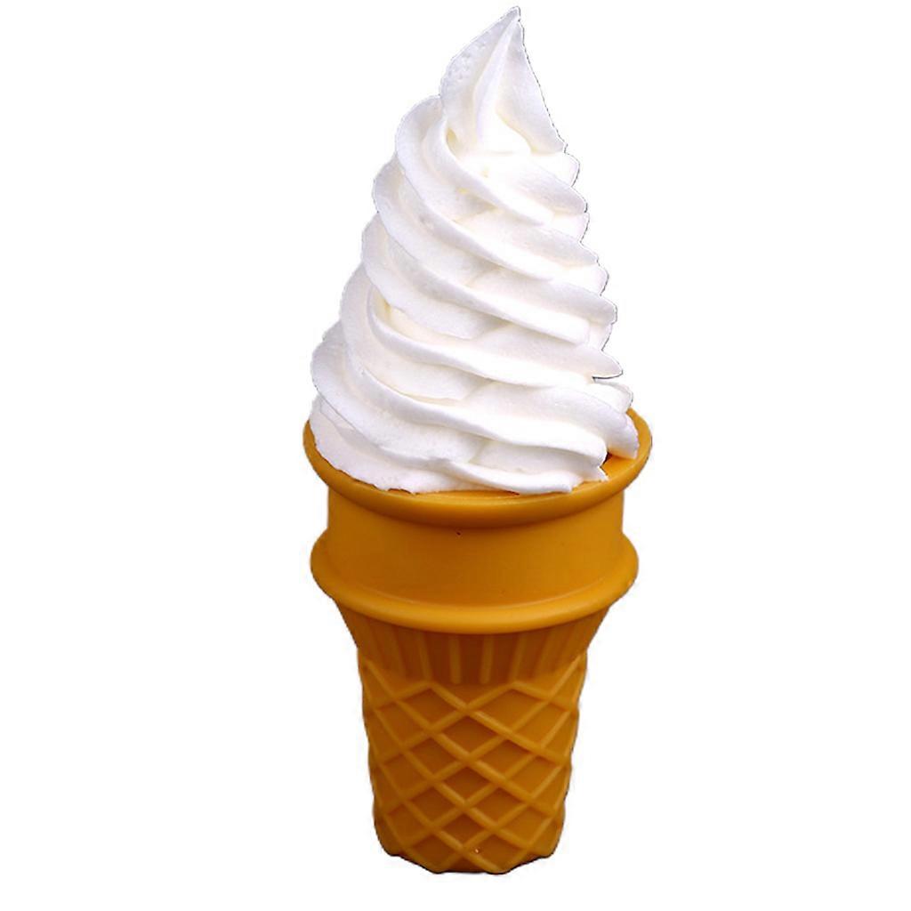  Ice Cream Food Model Product Simulation Cold Drink Crispy Cone Props 6 Colors