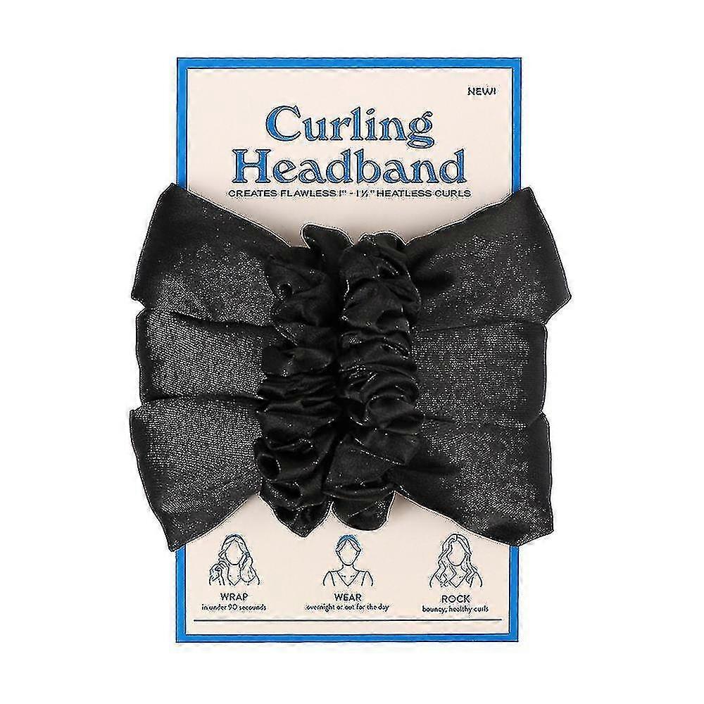 Headband Heatless Curling Rod Headband Women Curly Wave Lazy Hair Curler Wand