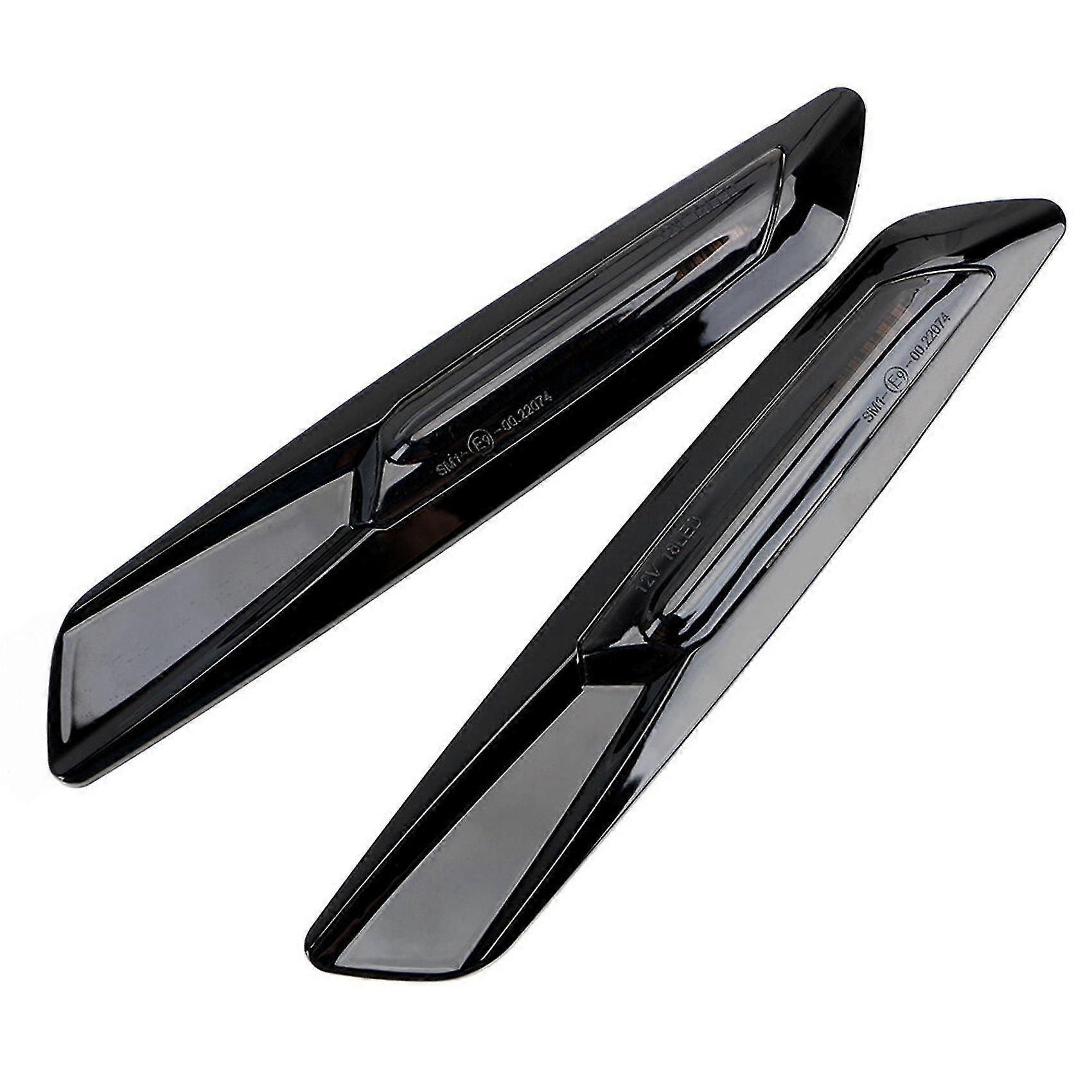 2pcs Turn Signal Light Led Car Dynamic Side Marker Blinker Light Signal Lamp For- E60 E61 E81 E82 E