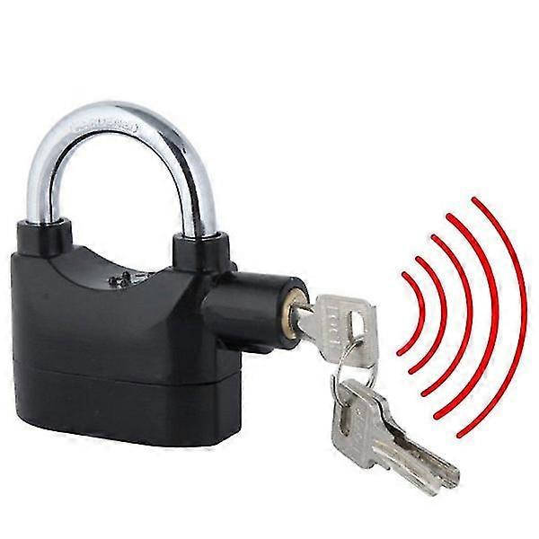 Large Padlock With Alarm