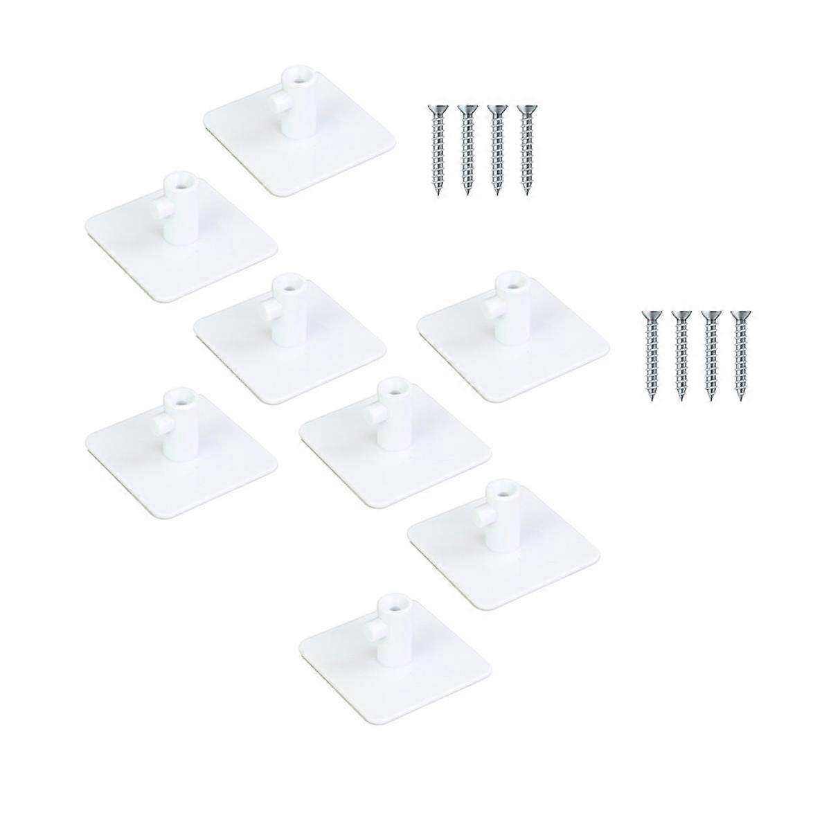 8PCS Stand Mixer Attachment Holder, Mixer Attachments Organizer Universal Stand Mixer Mount Accessories Storage Tools