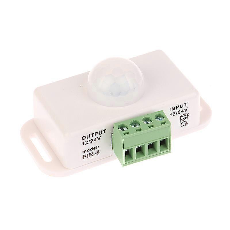 DC12 24V Adjustable Motion Sensor Switch Automatic PIR Infrared Detector Lamp Wireless On-Off For Home LED Strip Light Devices