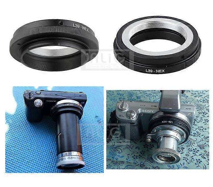 L39-NEX Lens Adapter For Leica L39 M39 lens to for SONY E-mount Camera body A7 A7R A5000 A6000 NEX3 NEX5 5N 5R 7 F5