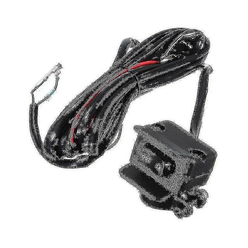 12v Winch Toggle Switch With Mounting Bracket And Control Line Kit For Atv Utv Cisea Electric Winch (hs)