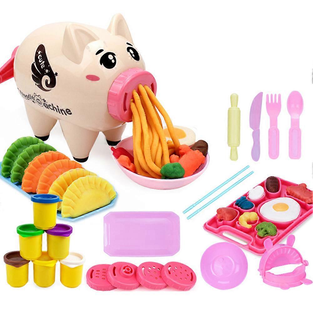 Dinosaur Mold Noodle Machine Set Intellectual Development Clay Mold for Playing