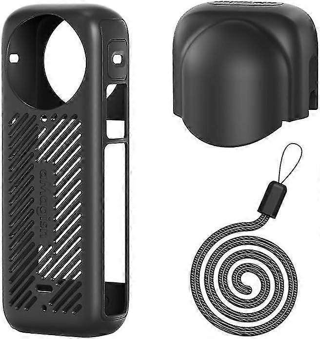 Accessories for Insta360 X4, Silicone Case for Insta360 X4, Lens Cap for Insta360 One X4 Accessories For Insta360 X4 Lens Cap Silicone Case
