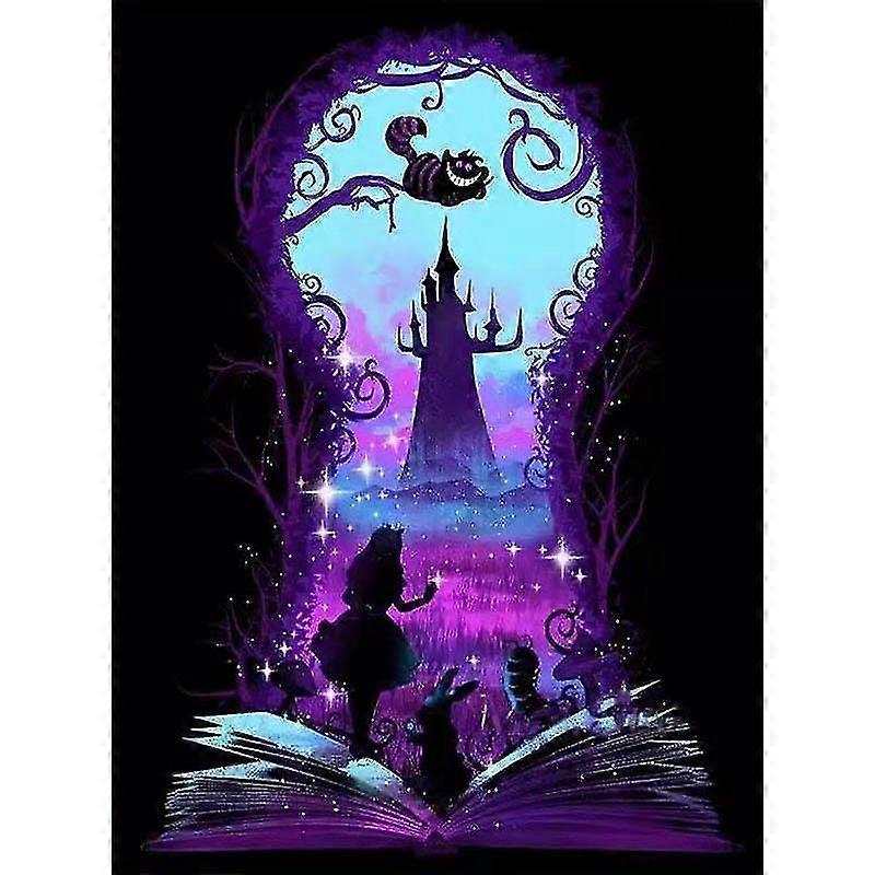 Diy 5D الماس اللوحة حكاية خرافية من الخير والشر الماس الفسيفساء الصليب غرزة مجموعات ديكور المنزل جولة كاملة الماس التطريز