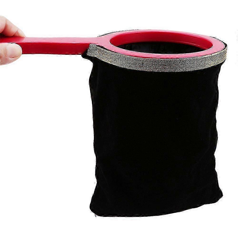 Change Bag Zipper Red Changing Silks Sponge Balls Magic Trick Changing Accessory