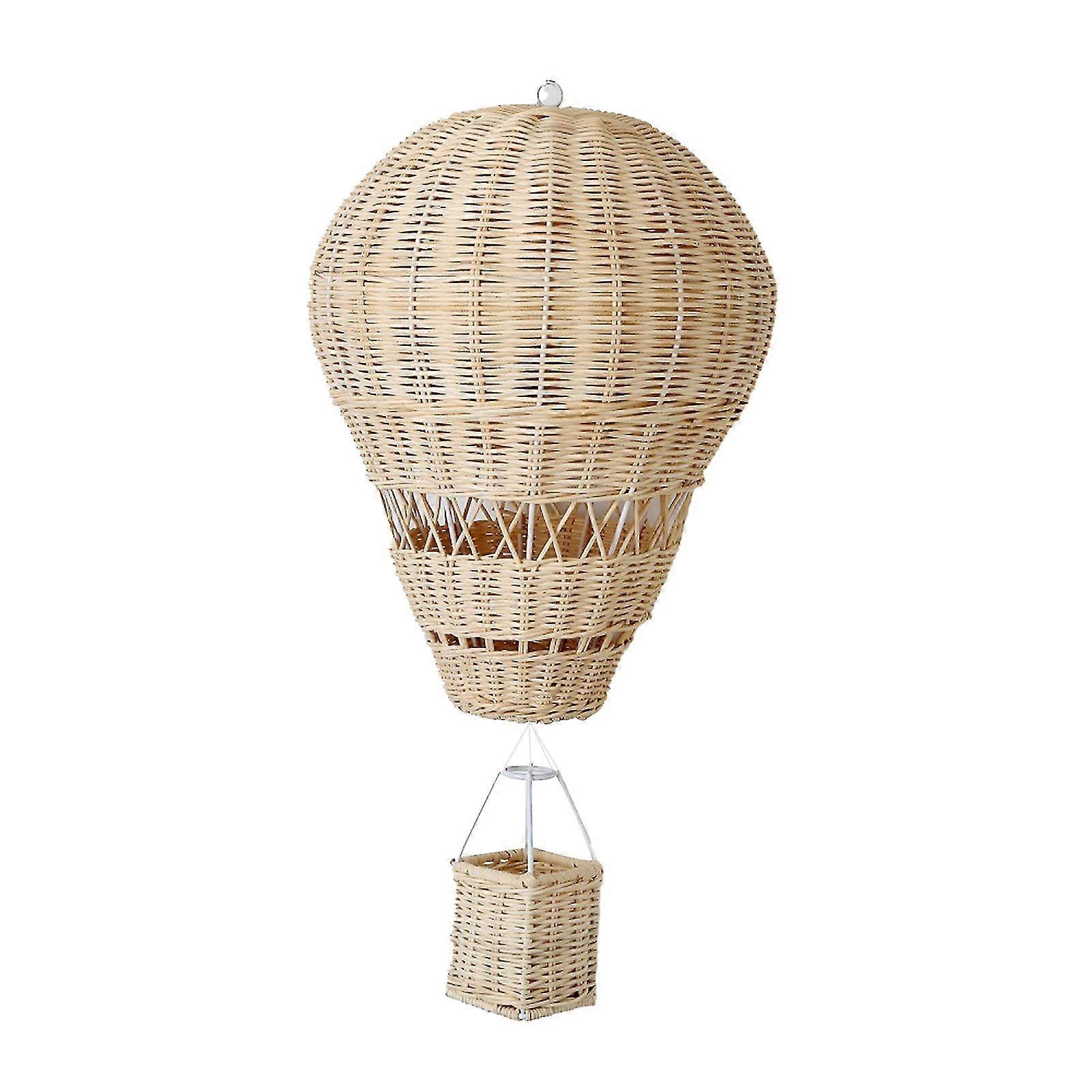 Rattan-Heißluftballon