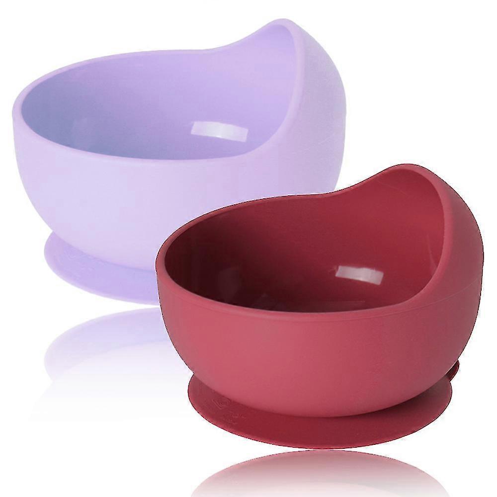 Silicone Baby Suction Bowls Non Slip Extra Strong Suction Base With Durable And Firm Bowl | Ideal For Infant