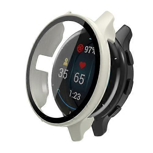 For Garmin Venu 2S PC + Tempered Glass Watch Case
