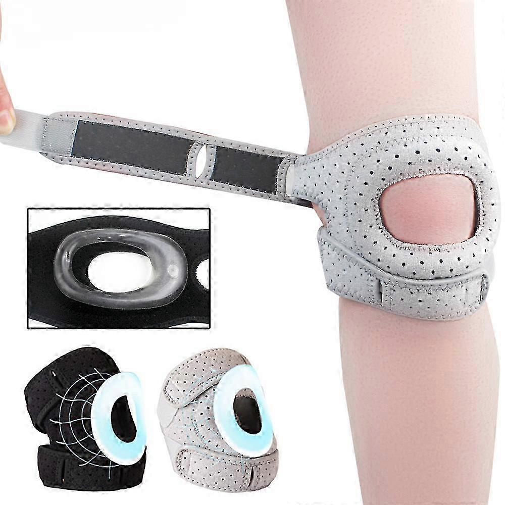 1 st Patella knästöd knäkompressionshylsa stöd för kvinnor män knävärk artrit smärta träning knäskydd knäskydd
