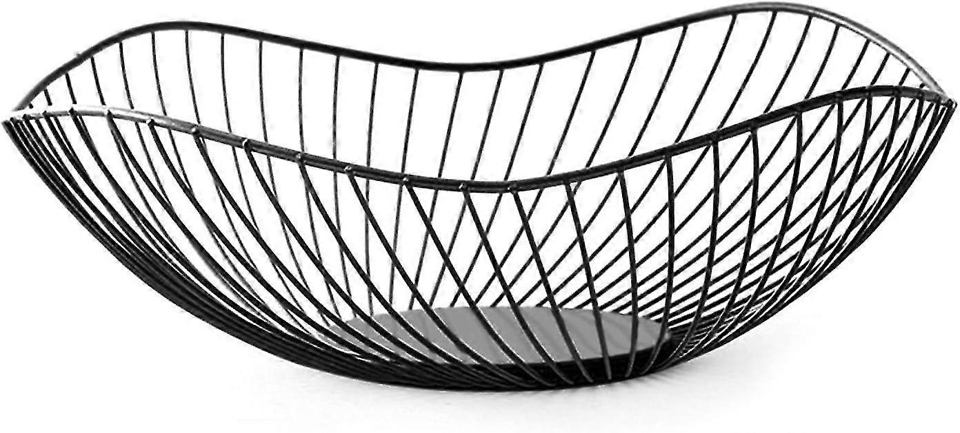 Set of 2 Fruit Baskets (Black)