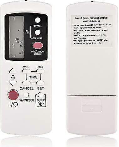 Air Conditioner Remote Control for Galanz GZ-1002A-E3 GZ-1002B-E1 GZ-1002B-E3 GZ01-BEJ0-000 Replacement AC Remote