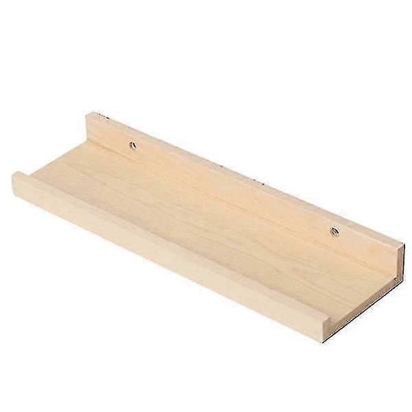 Household Wall Rack Decorative Wall Shelf Multi-function Wood Floating Shelf