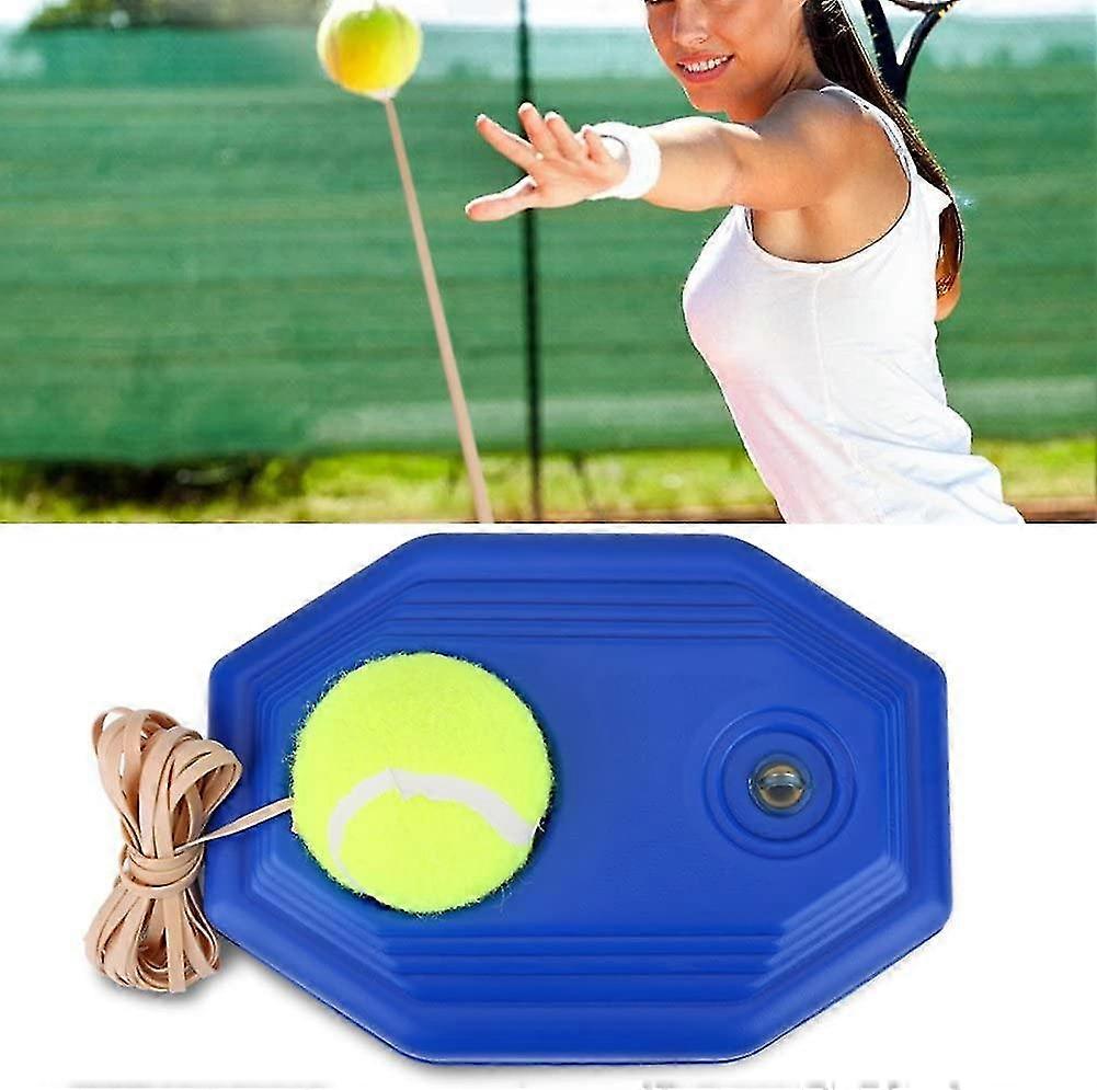 Tennis Ball Trainer, Self Study Practice Training Equipment - Tennis Ball Back Core Trainer With Elastic Rubber Rope For Self Study Practice
