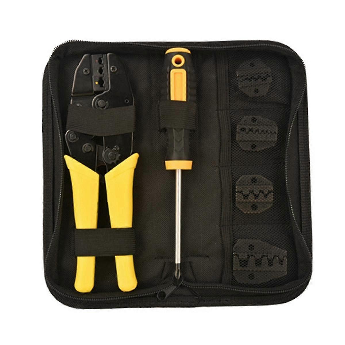 Wire Crimper Tool Set Cable Scissors And Wire Stripper Terminal Crimper Set Ratchet Crimper