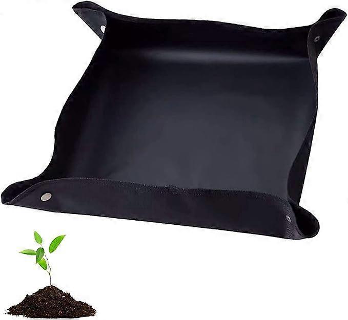 Potting Mat,Waterproof Plant Mat Foldable Gardening Mat Garden Flower Planting Mat for Potting,(75x75cm)