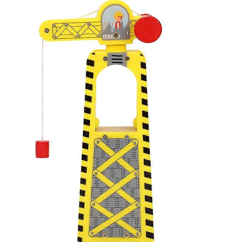 Magnetic Tower Crane City Trains Track Accessories