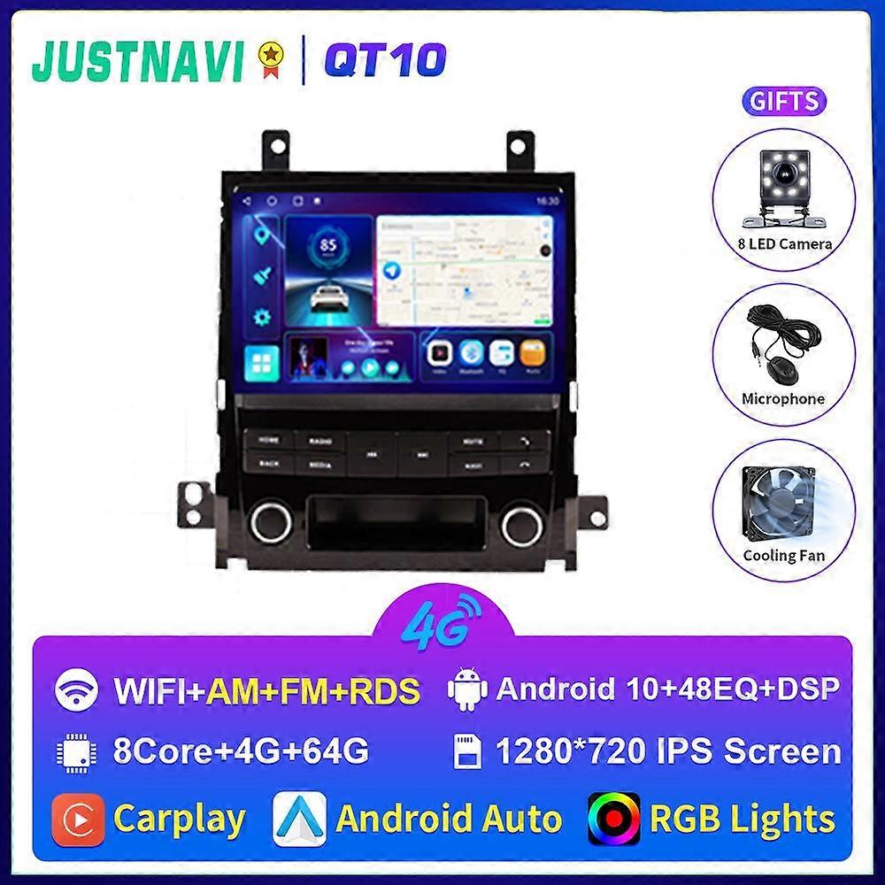 Android 10 Voiture Radio Lecteur Pour Cadillac Escalade 2006-2013 Système Multimédia GPS Navigation Carplay Stéréo Non 2Din DVD