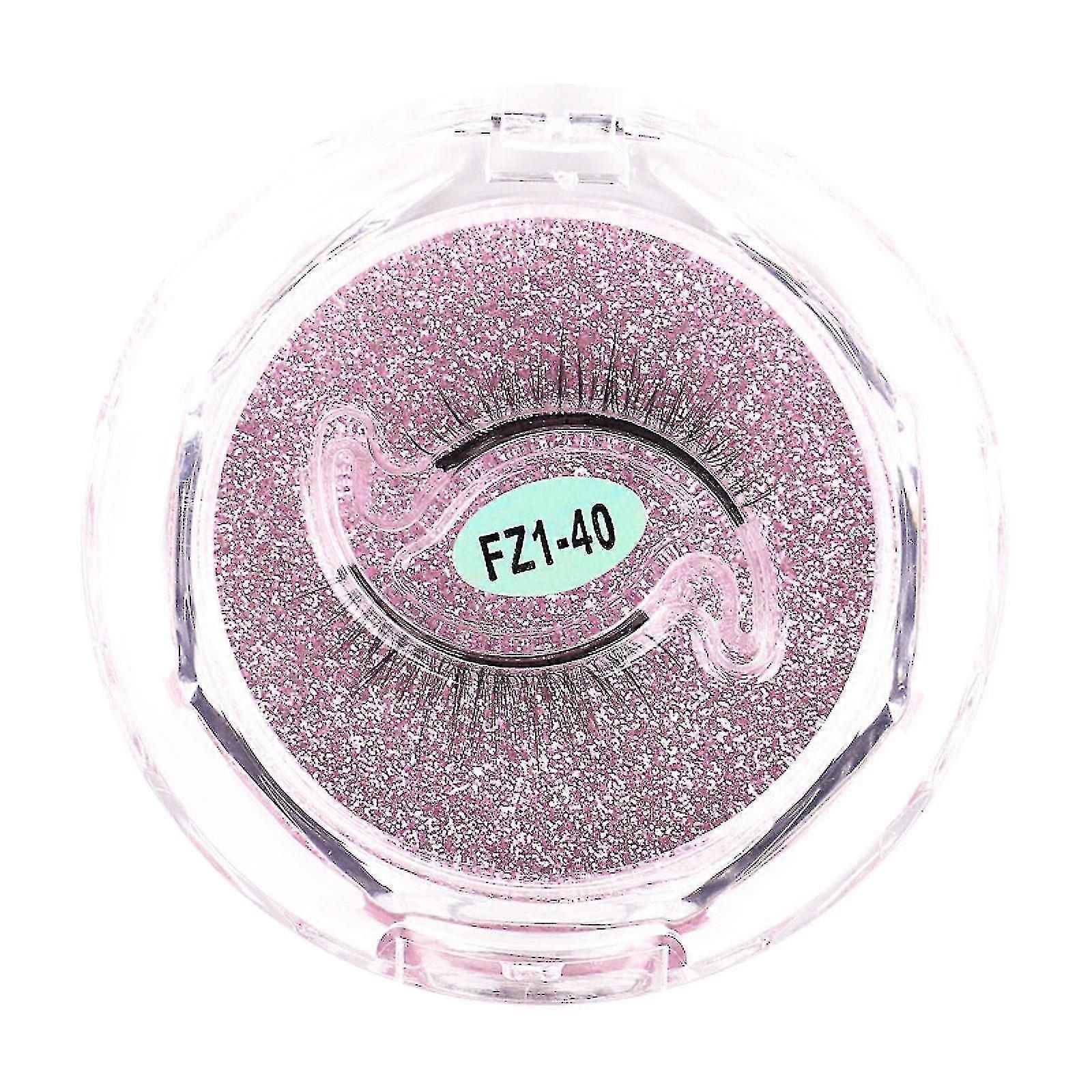 Reusable Self Adhesive Eyelashes Without Glue Natural False Eyelashes Makeup Thick Fake Eyelashes