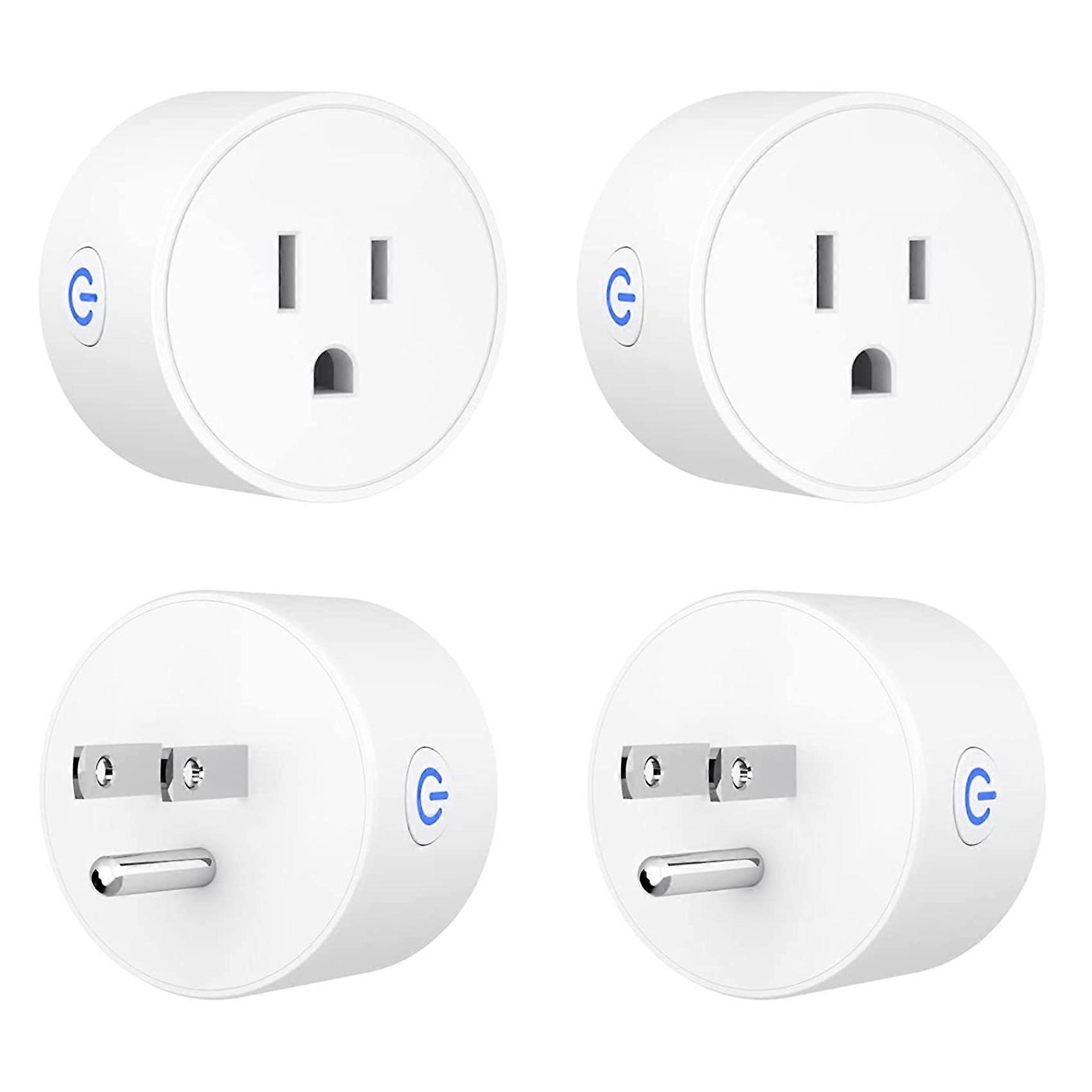 Smart Plug for Alexa and Home for Voice Control,WiFi Socket with Timer Function, Remote Control, US