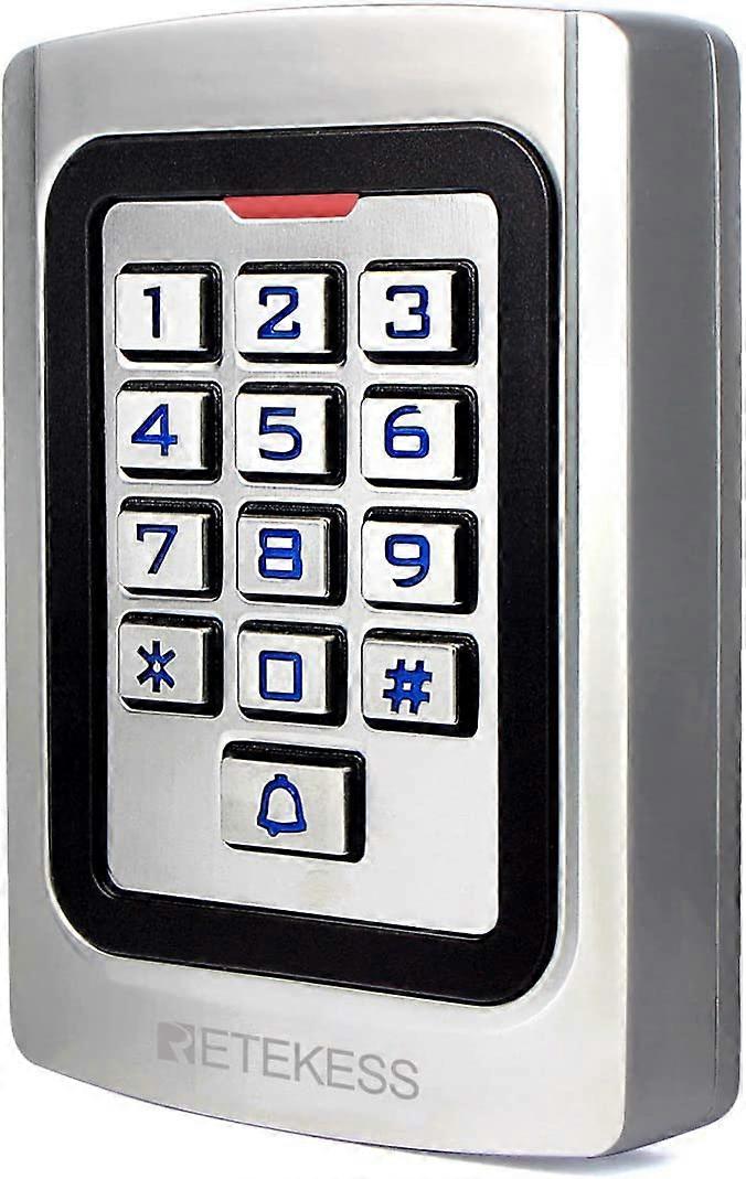 Access Control Keypad IP68 Waterproof Metal PIN Code RFID 125KHz 2000 Users Wiegand 26 Door Access Control Backlight Rainproof Apartment Company Wareh