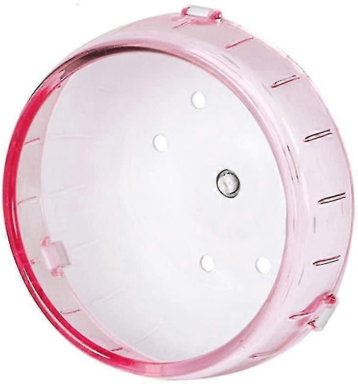 Roda de Hamster Silencioso de 4,7 Polegadas, Brinquedos hamster (rosa)