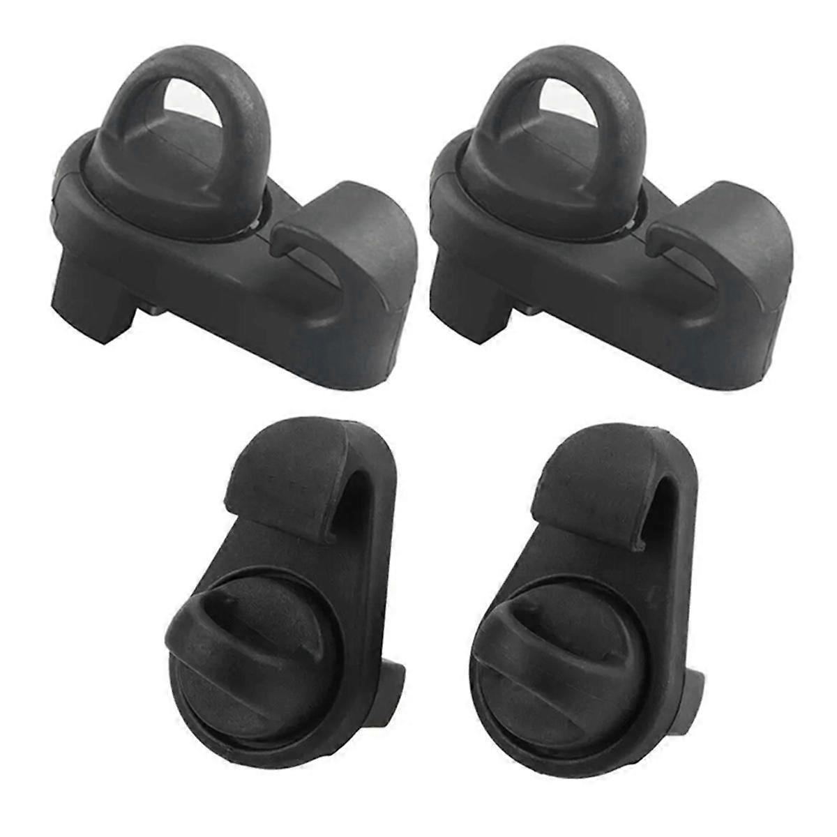 4Pcs Car Body Track Hook for 2007-2022 Mini Tie Downs Deck Rail Bed Rail