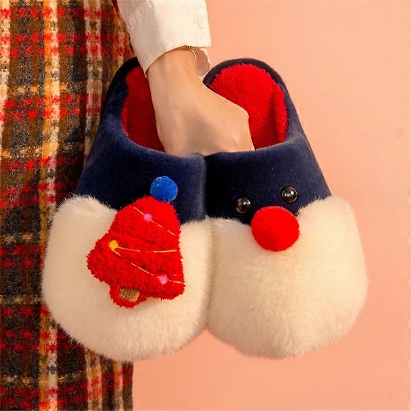 Christmas Tree Slippers Costume Accessories Plush Slippers Non Slip Slippers for Christmas Xmas Holiday Winter
