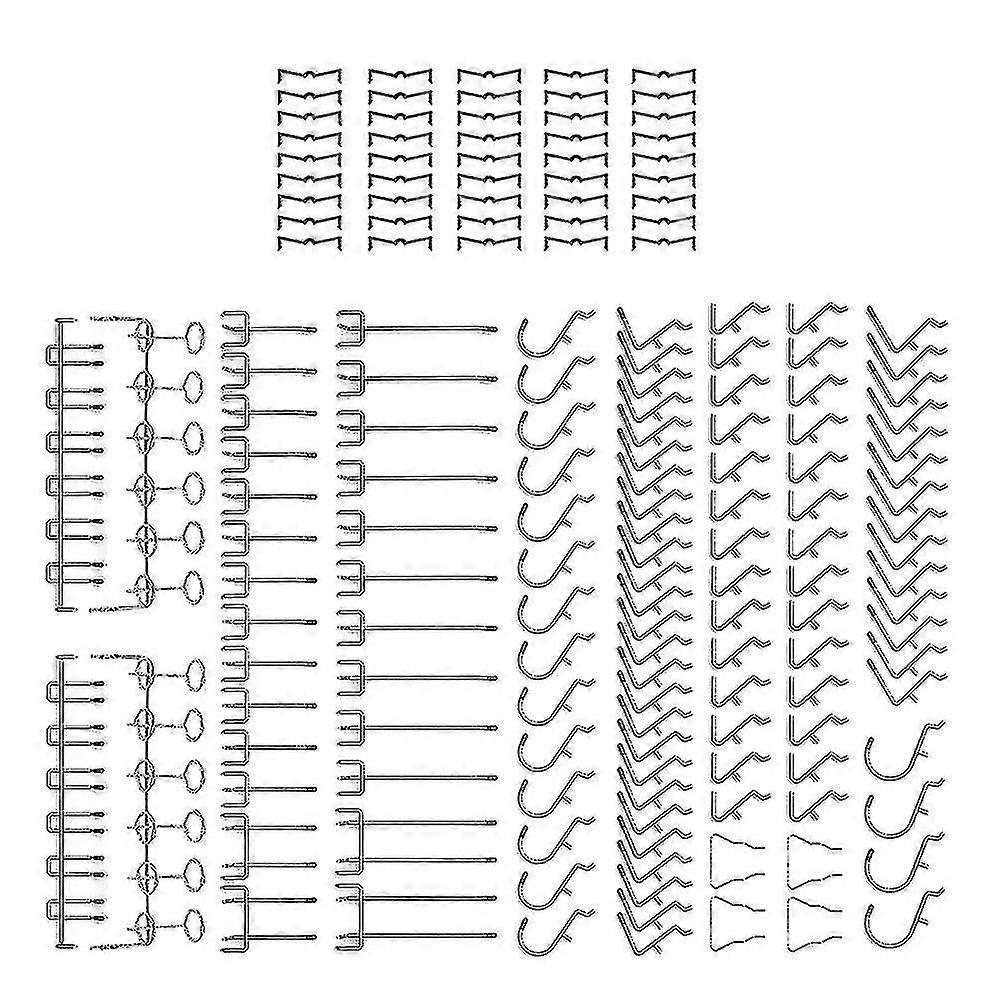 165 Piece Pegboard Hooks,pegboard Accessories,pegboard Hooks