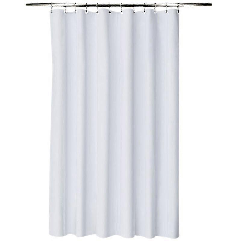 Anti-mold Shower Curtain White - , Washable, Polyester