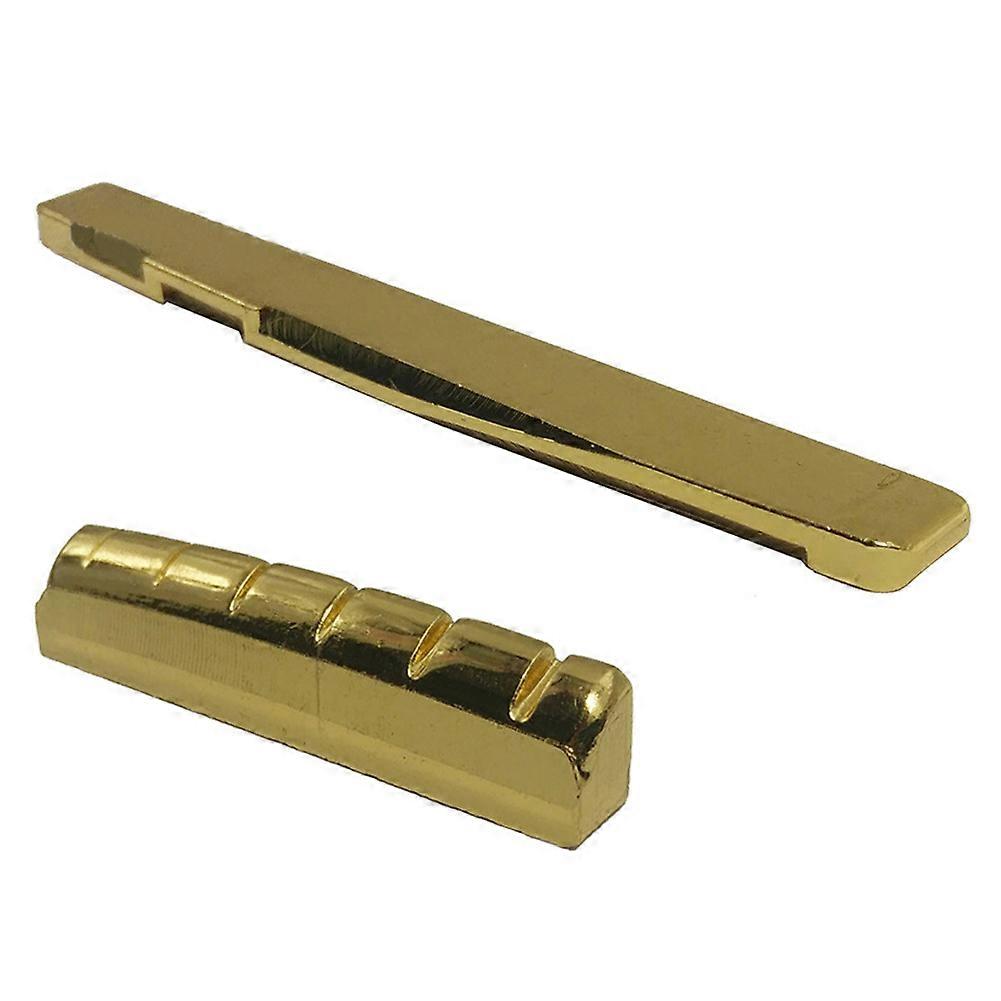6 String Acoustic Guitar Bridge Nut and Saddle